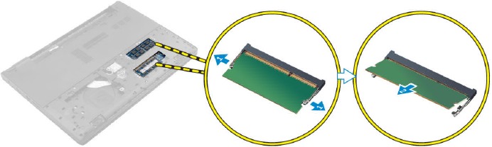 Removing the memory module