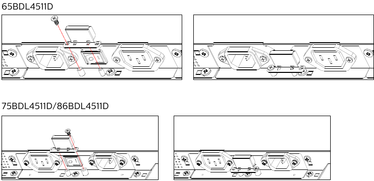 Parts and Functions - Installing AC Switch Cover