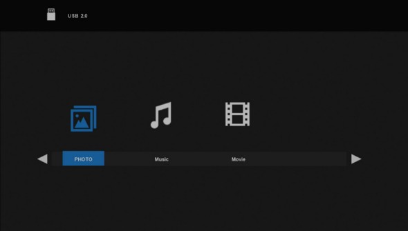 Playing multimedia files from USB device - Step 2