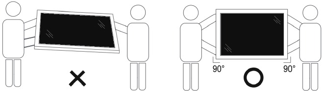 Unpacking Instructions - Keep display vertically