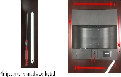 Disassembly SOP for D1918H - Step 4