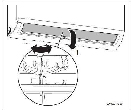 Setting the swing function
