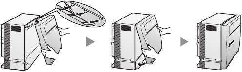 Installation - Step 3 - Closing the Front Cover