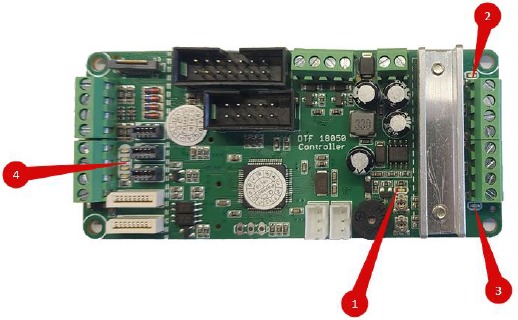 Controller status indicators