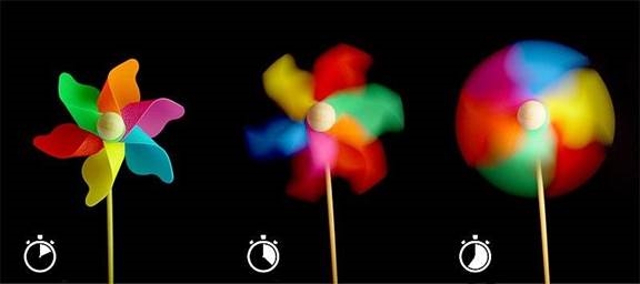 Shutter speed & light