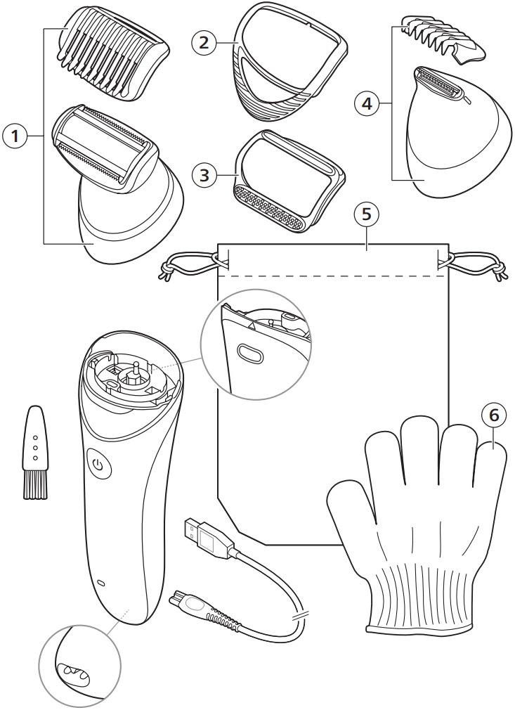 Parts and accessories