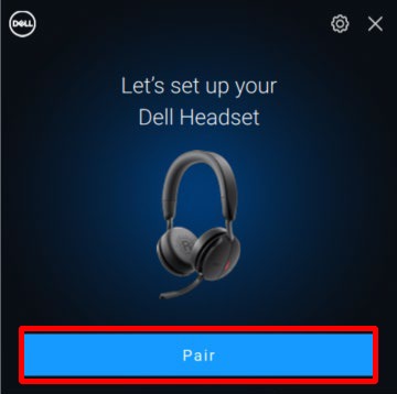 Bluetooth Dell Pair connection - Step 3