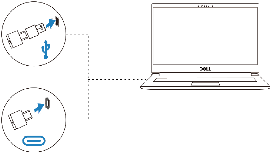 Wireless Audio Receiver connection - Step 1