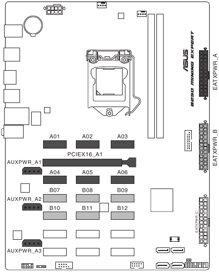 Installing mining cards - 8-13 mining cards