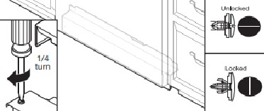 Install Access Panel - Option 1 - Plastic Panel