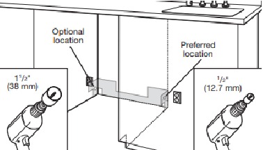 Installation - Step 1 - Prepare Cabinet Opening
