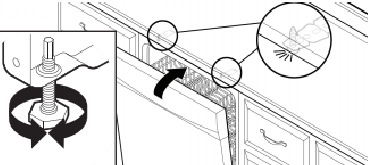 Secure Dishwasher in Cabinet Opening - Step 3