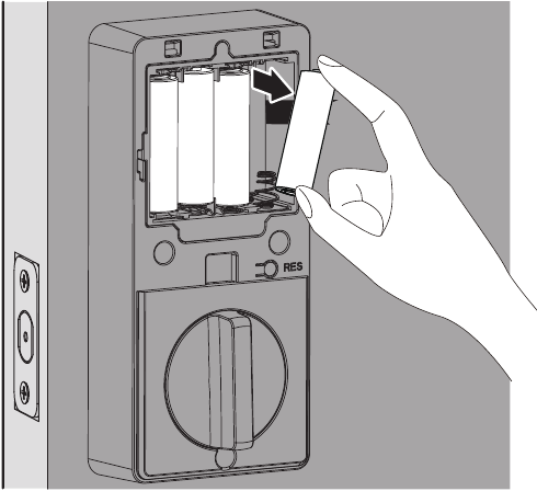 Removing the Batteries - Step 1