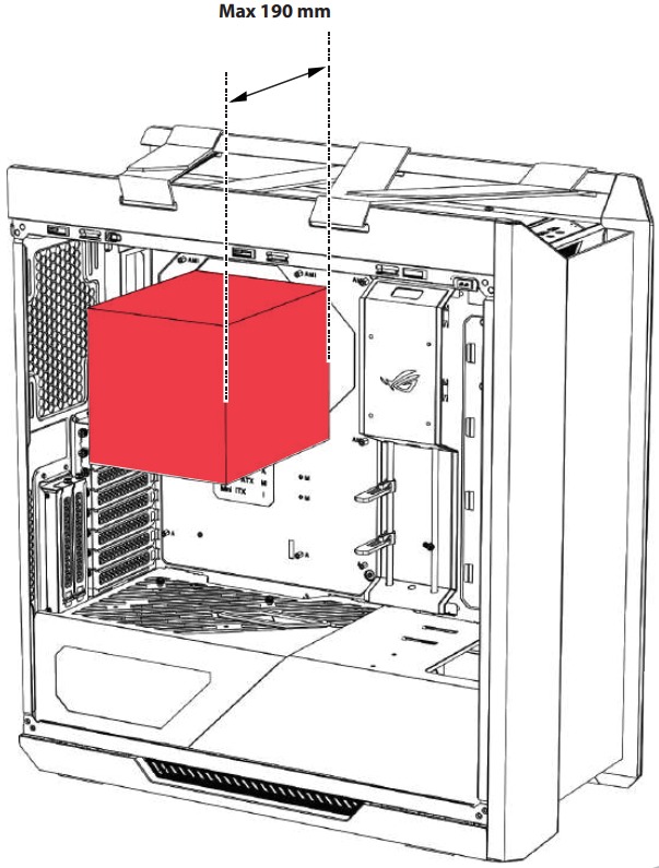 CPU COOLER HEIGHT LIMITATION