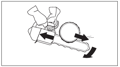 Pull stroke and push stroke - Step 2
