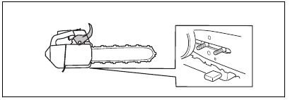 To do a check of the chain catcher
