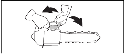 To do a check of the front hand guard