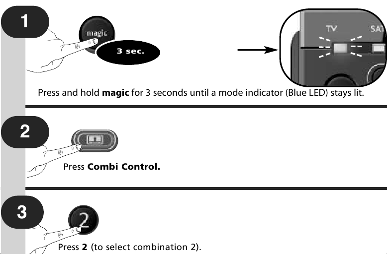 ONE FOR ALL Combi Control