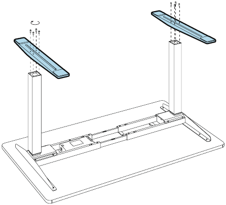 Assembly - Step 5 - Attach the feet