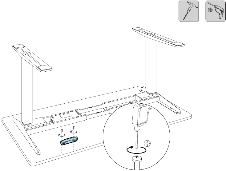 Assembly - Step 6 - Fix the keypad