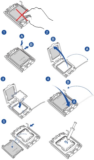 Quick Start - Step 1 - Installing the CPU