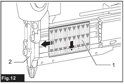 Loading pin nailer - Step 2