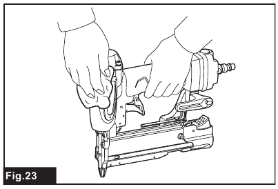 Maintenance of nailer