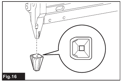 Nose adapter - Step 1