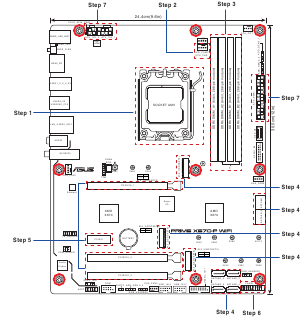 Motherboard Layout - Step 1