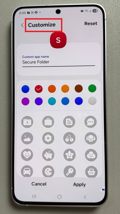 How to Set Up a Secure Folder on Samsung Galaxy S25 FE | ManualsLib