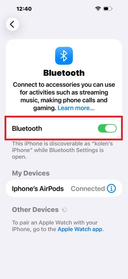 Picture of How to Rename Your Apple AirPods Pro 3 on iPhone | ManualsLib