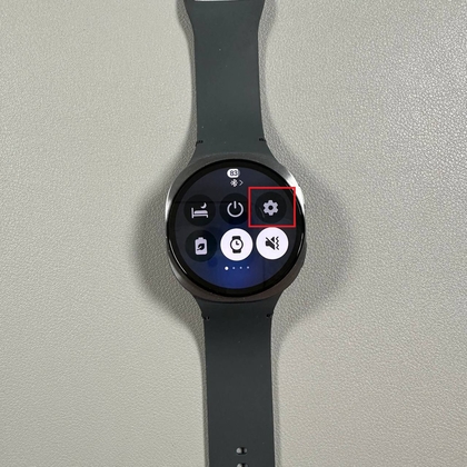 Samsung Galaxy Watch 8 LTE settings menu