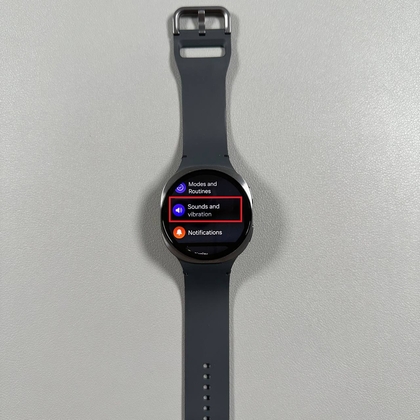 Sounds and Vibration Settings