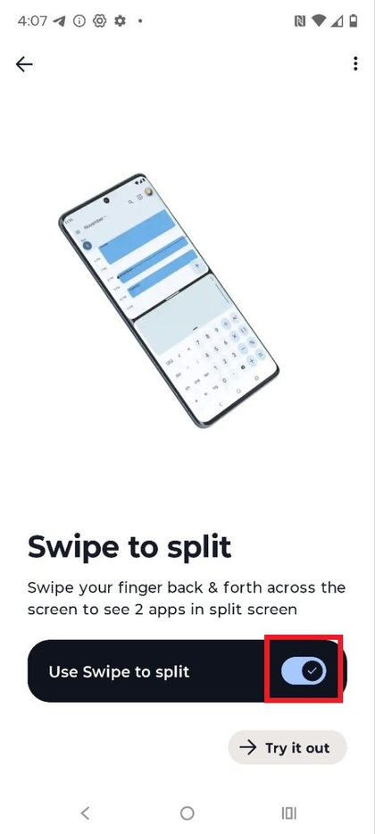 How to Use Split Screen on Motorola EDGE 60 Fusion | ManualsLib
