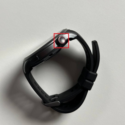 Turning on the Amazfit Balance