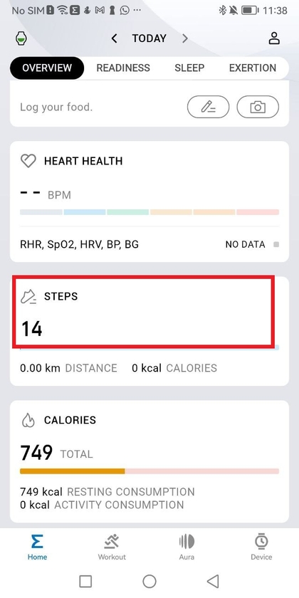 Setting fitness goals and activity tracking