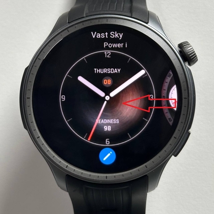 Waking up the Amazfit Balance screen