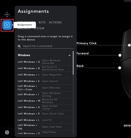 How to Assign Key Functions on Logitech G305 | ManualsLib