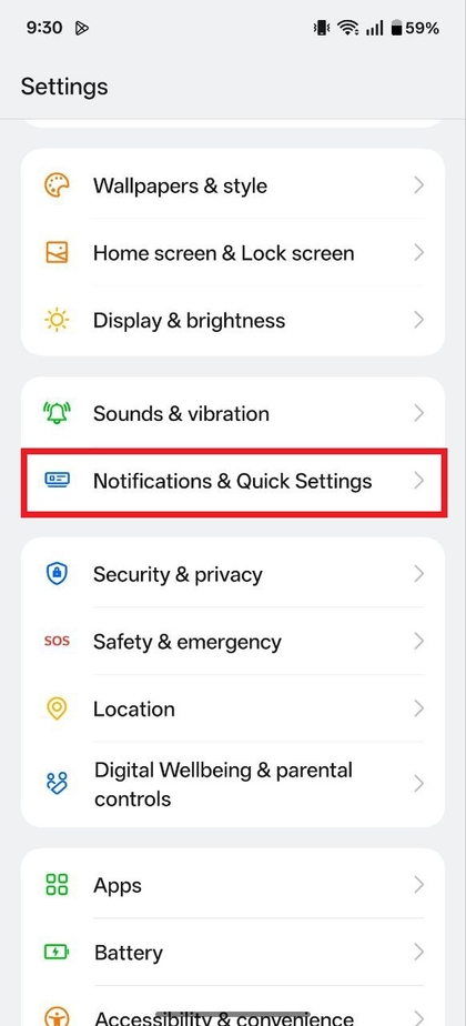 OnePlus 13R 5G - How to Show or Hide Notification Contents on the Lock ...