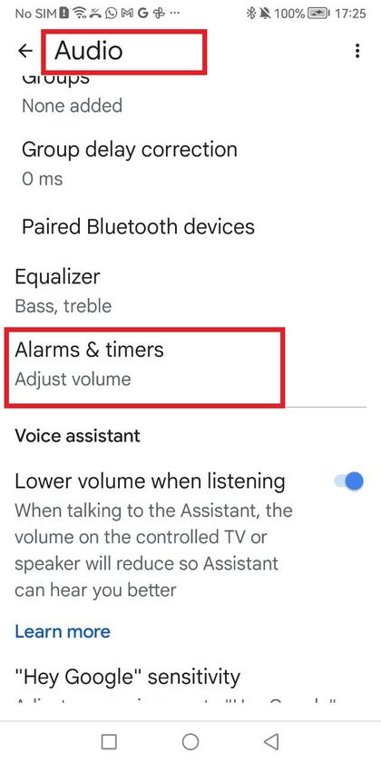 Guide to Changing Alarm and Timer Volume on Google Nest Audio Chalk ...