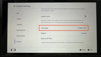 Nintendo Switch 2 - How to Change Language | ManualsLib