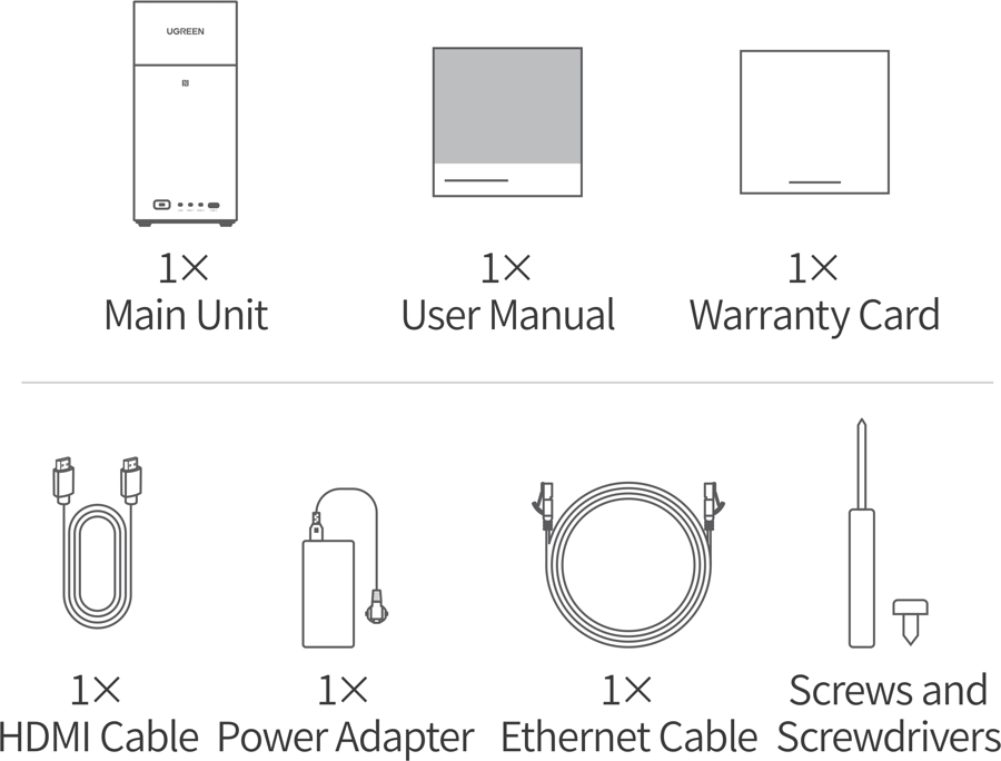 UGREEN NASync DH2300 Network Storage Device User Manual | ManualsLib