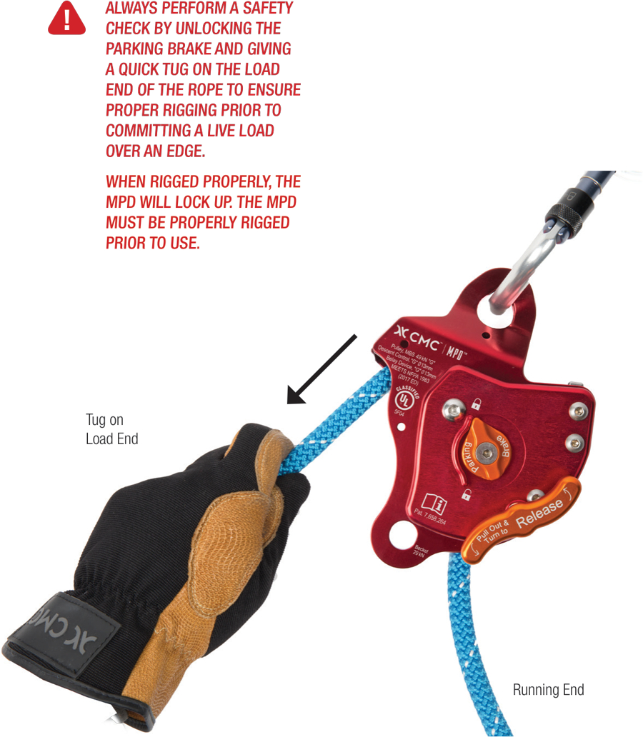 Mpd Rope Device CMC MPD Multi-purpose Rescue Device User Manual | ManualsLib