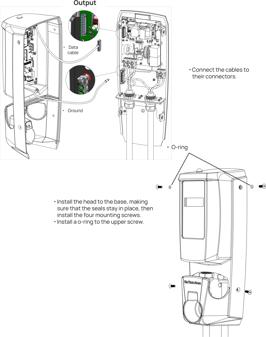 FLO CoRe+ Series EV charging station Installation Guide | ManualsLib