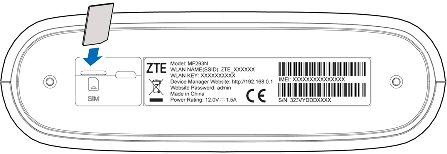 ZTE MF293N 4G Wi-Fi Router User Manual | ManualsLib