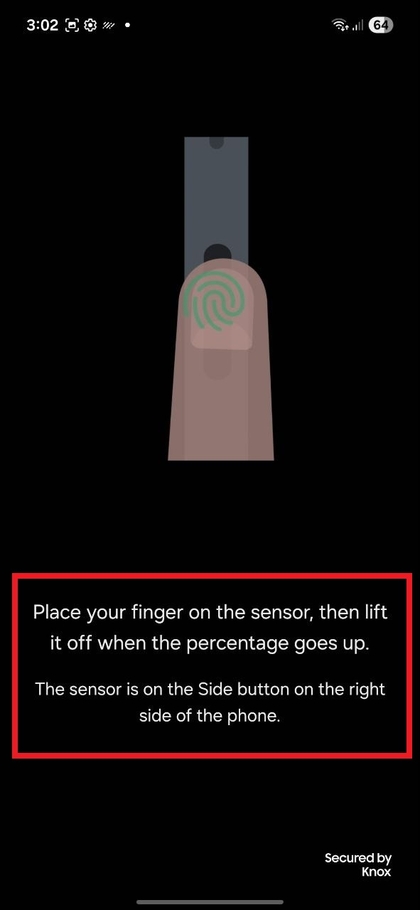 How to Use the Fingerprint Sensor on Samsung Galaxy A16 4G | ManualsLib