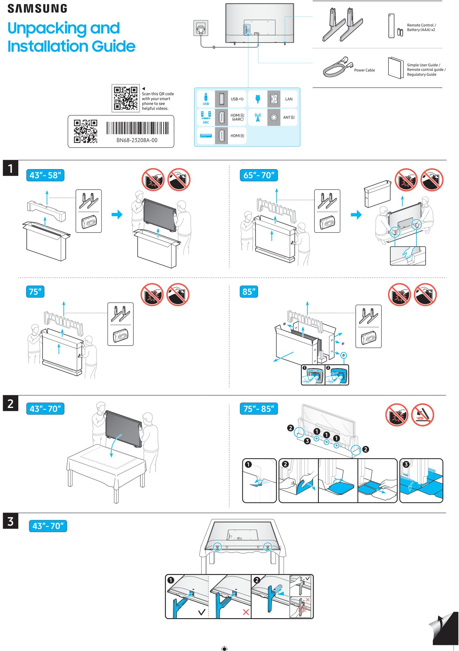 Samsung U8000F Audio Output Options | ManualsLib