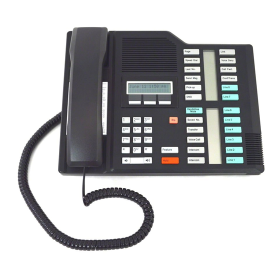 How to Check Extension Number on Nortel Norstar M7324 | ManualsLib