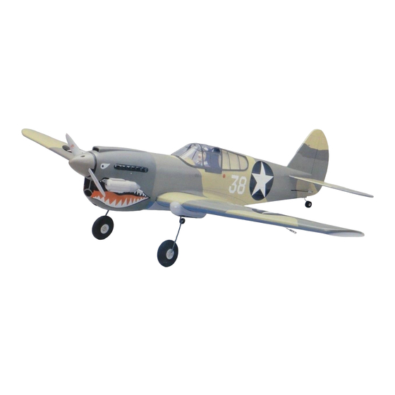 Kyosho Curtiss P-40 Warhawk 40 Instruction Manual