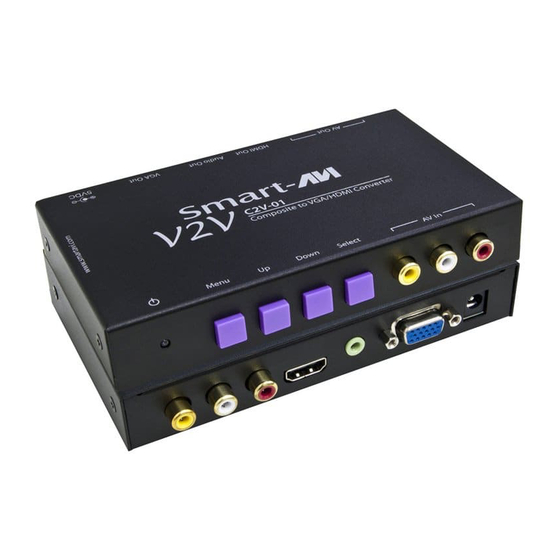 SMART-AVI V2V-C2V01 Installation Manual